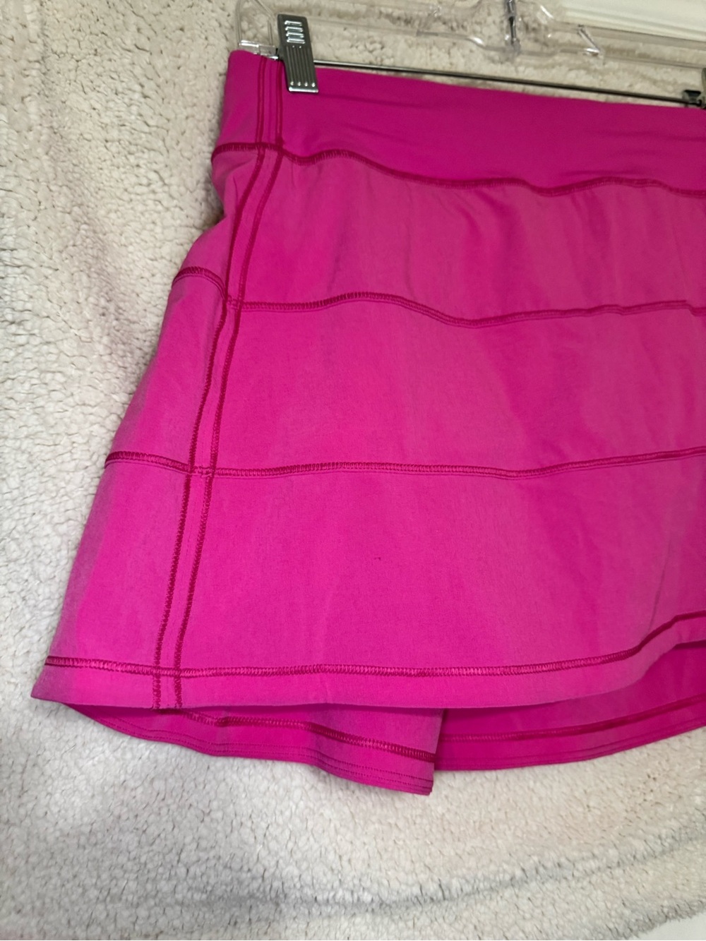 Lululemon Pace Rival Skirt (Tall) *4-way Stretch 15" Pink Highlight Size 6 - Picture 2 of 16